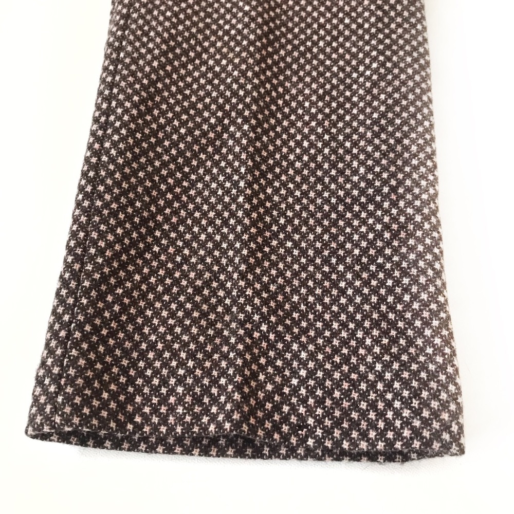 French Connection Brown Wool Capri Pant Sz S ✨ - Picture 4 of 5
